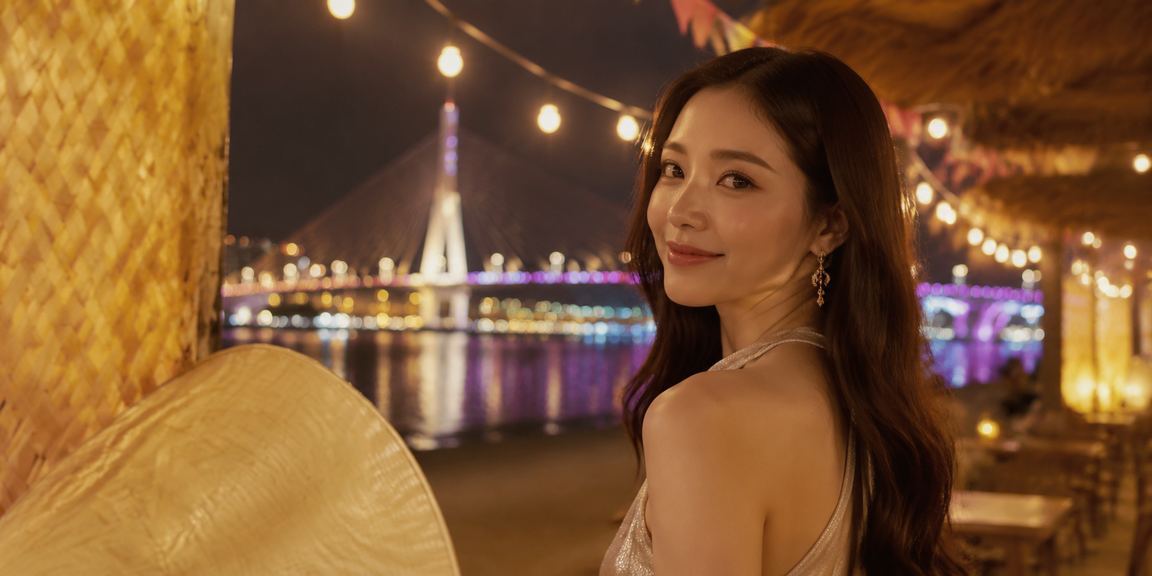 Người dân Cần Thơ với nón lá truyền thống tham gia xổ số và trò chơi trực tuyến