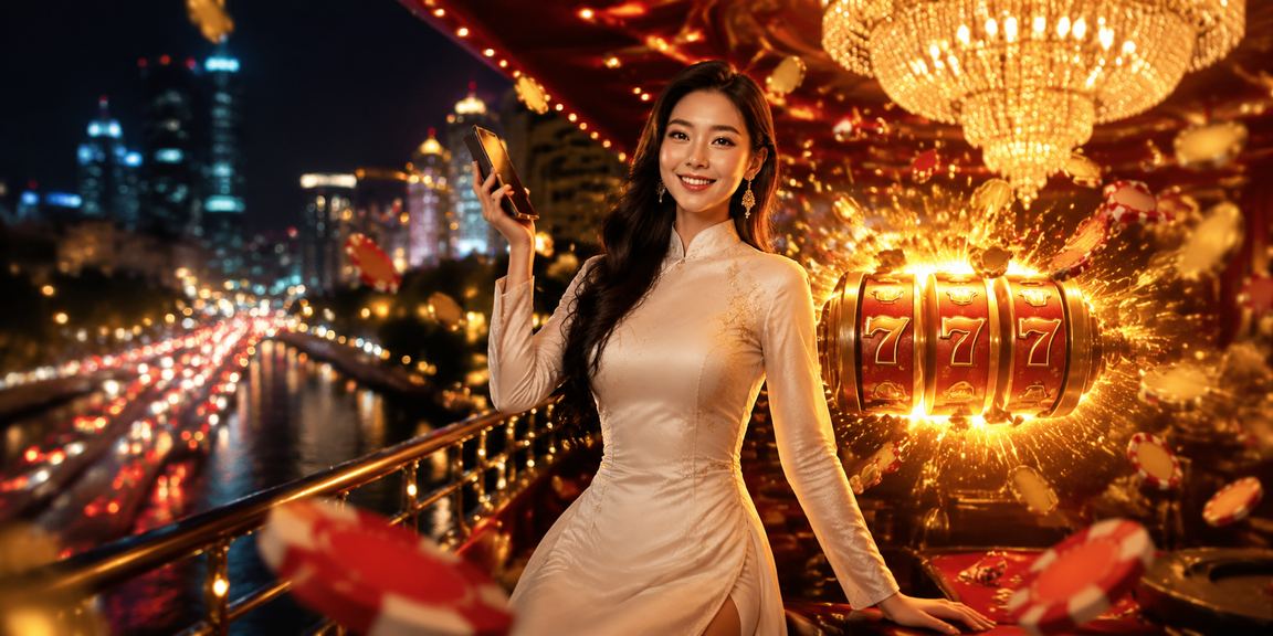 Người chơi slot game tại TP Hồ Chí Minh mặc áo dài truyền thống Việt Nam