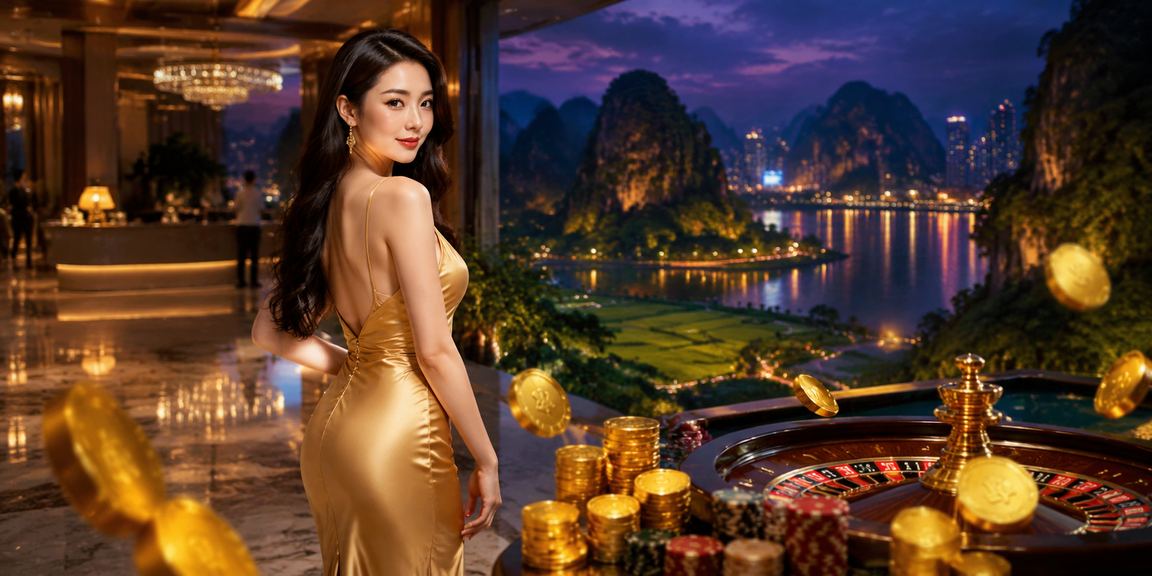 Người chơi Việt Nam trải nghiệm roulette trực tuyến với nền phong cảnh Ninh Bình ấn tượng